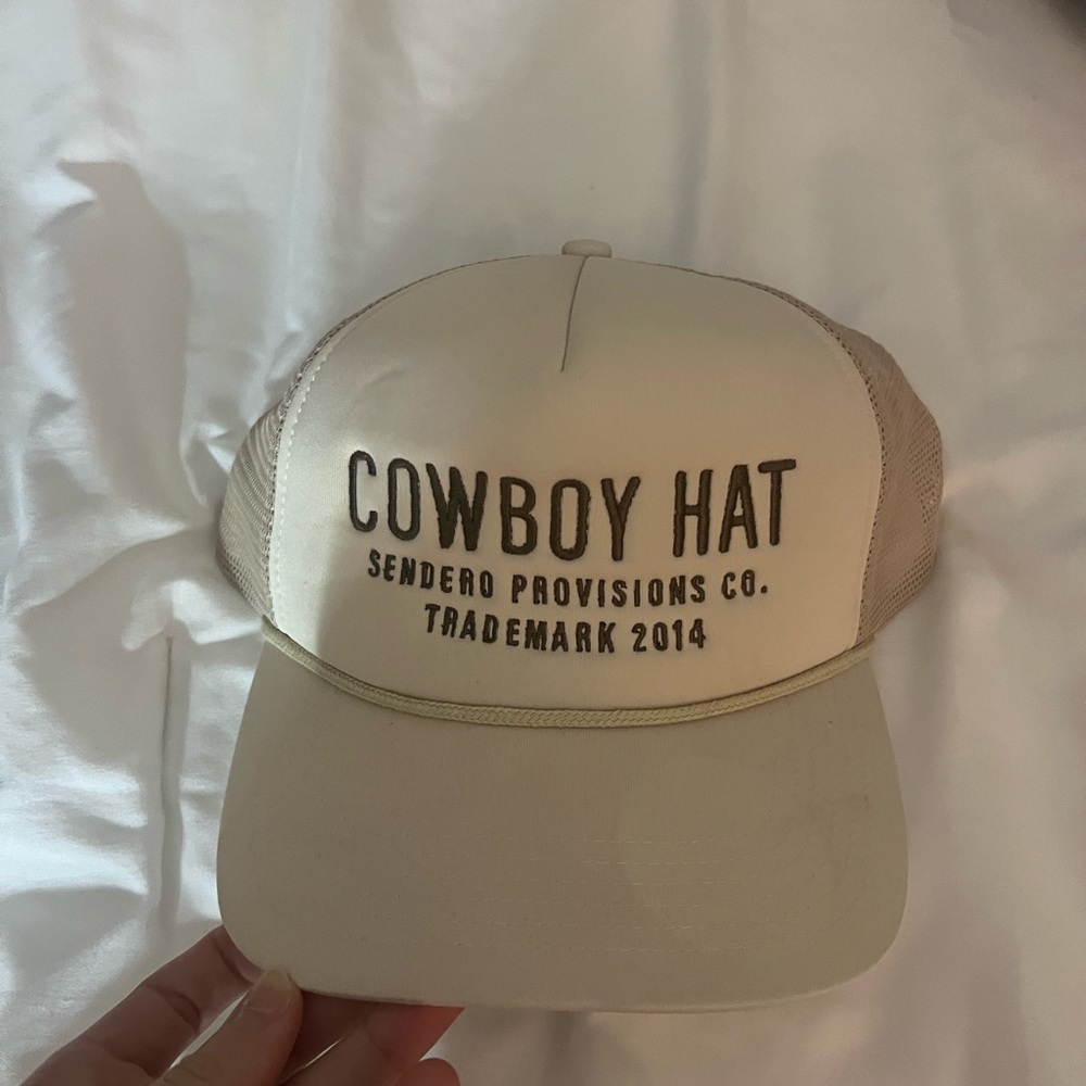 Cowboy Hat Trucker Cap